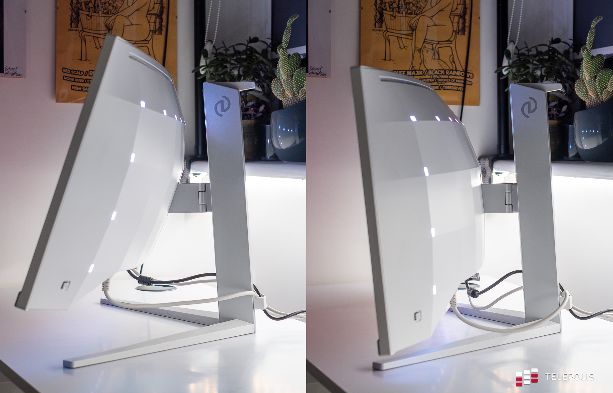 Co jest białe, duże i bez kompromisów? Test monitora Evnia 34M2C8600