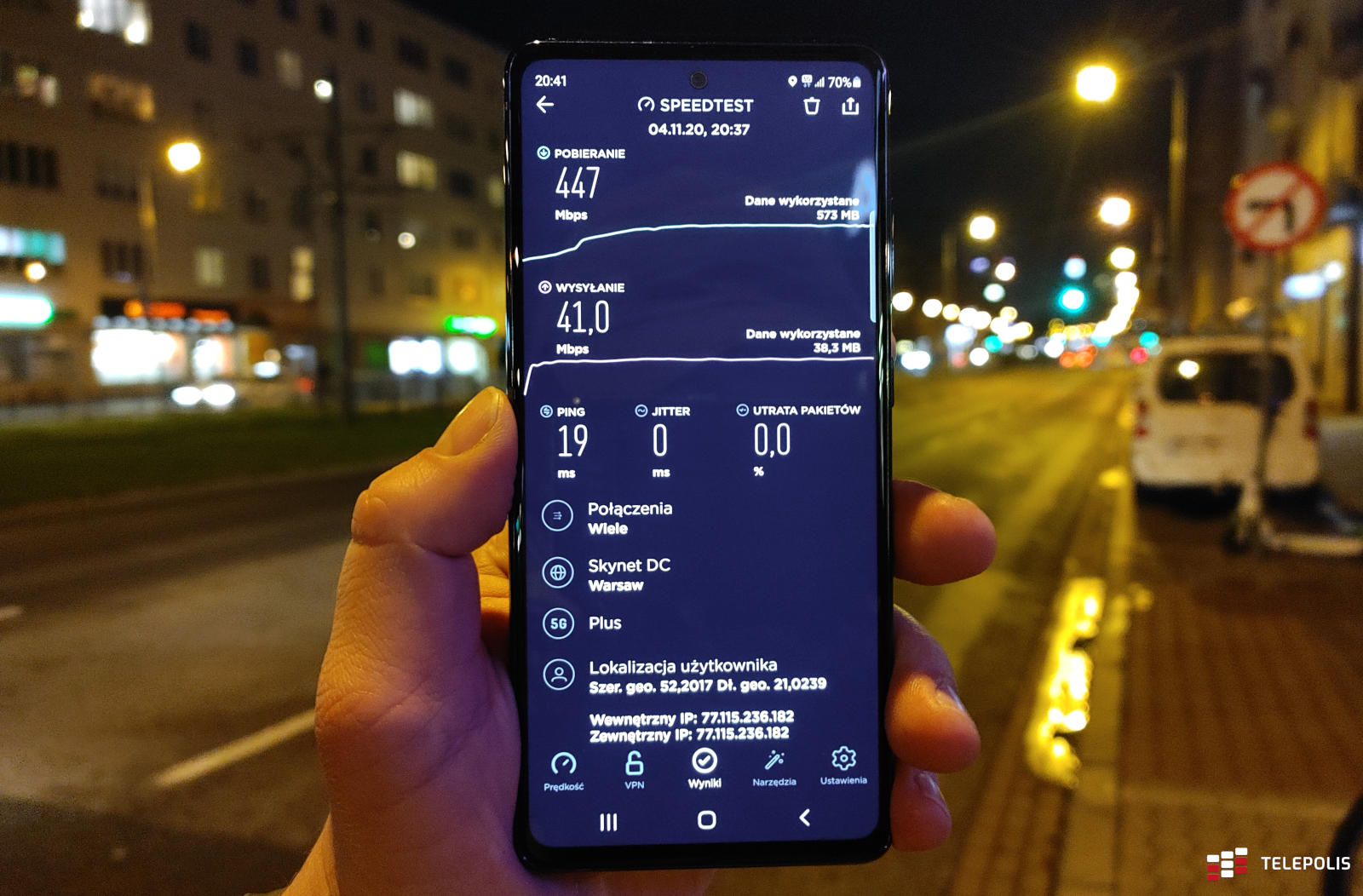 Galaxy S20 FE 5G: smartfon dla fanów Samsunga, 5G i szybkości. Testowaliśmy go w Plusie