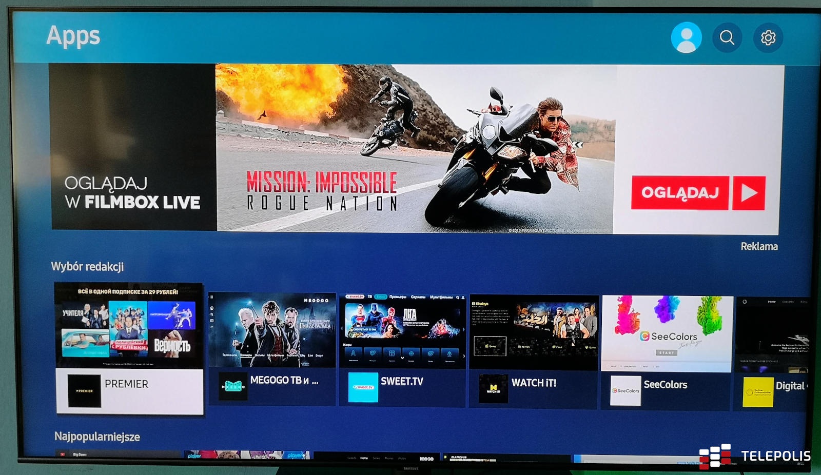 Samsung QLED Q70T 55" – testuję i sprawdzam, czy TV QLED ma sens