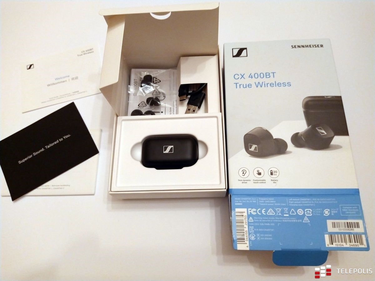 Sennheiser CX 400BT - mocny dźwięk, średnia cena