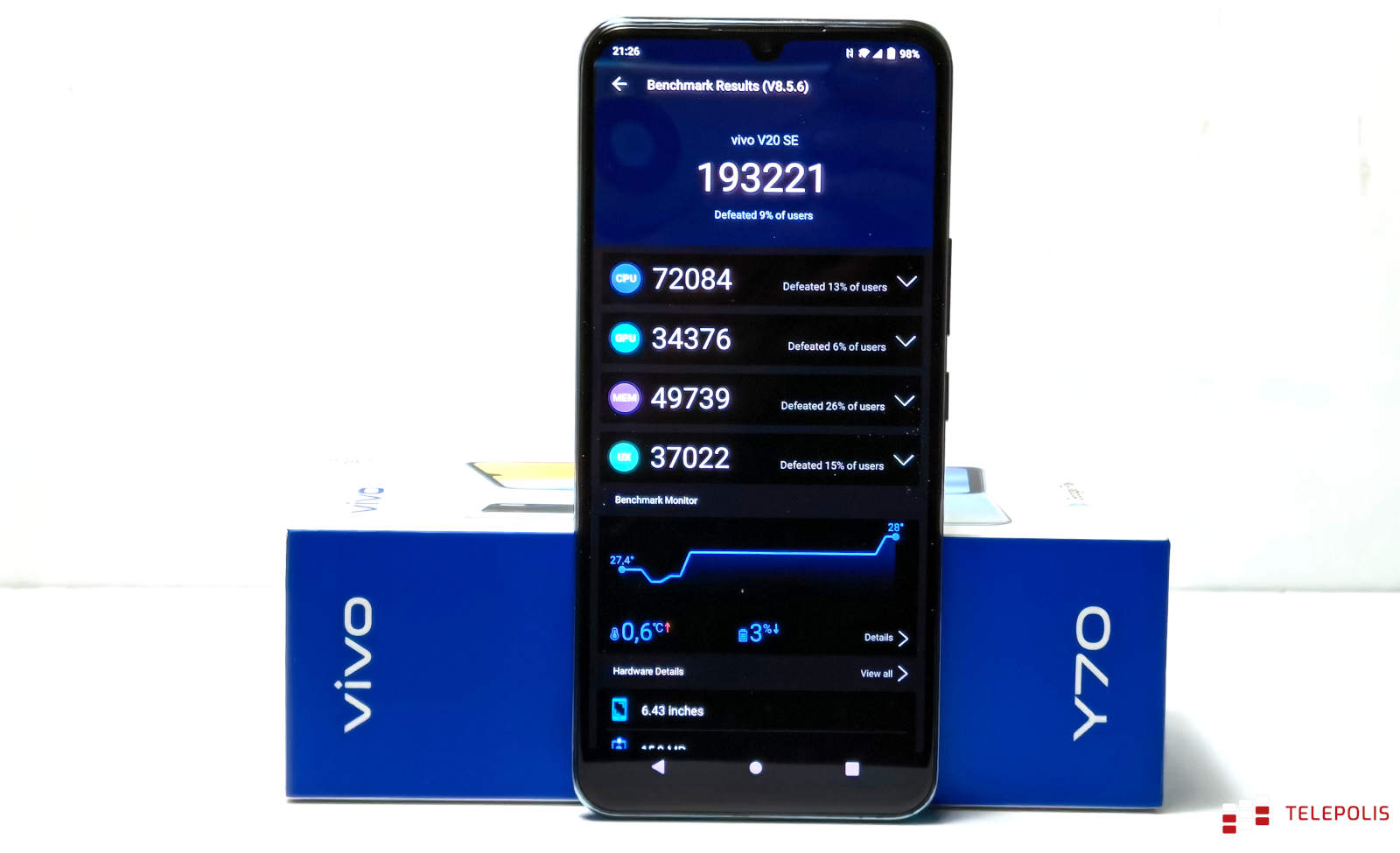 Vivo Y70: ładny i sprawny telefon do 1000 zł. Udany debiut, ale to za mało, by zdobyć fanów