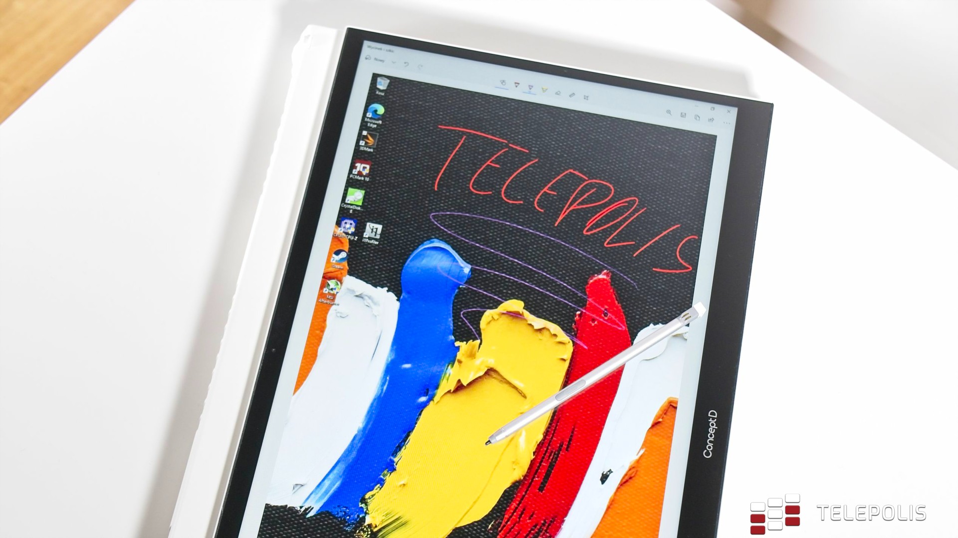 Acer ConceptD 3 Ezel – test unikalnego laptopa dla grafików
