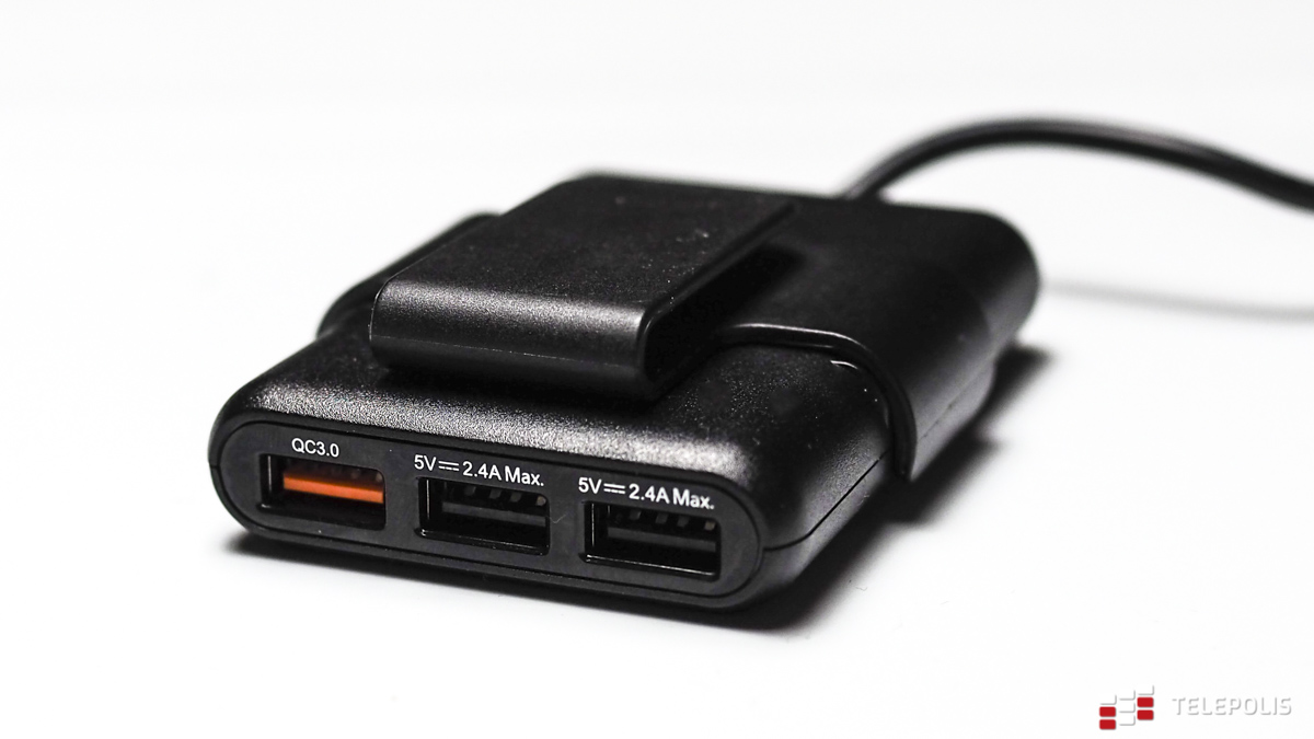 Ładowarka samochodowa Adata CV0525 - pięć portów USB na rodzinne wyjazdy