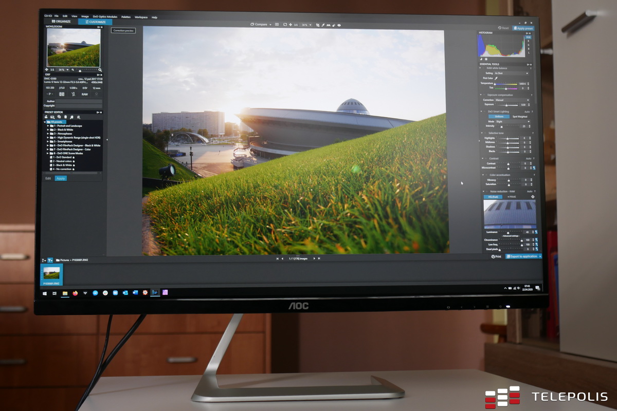 Test AOC Q27T1 - monitor jak dzieło sztuki