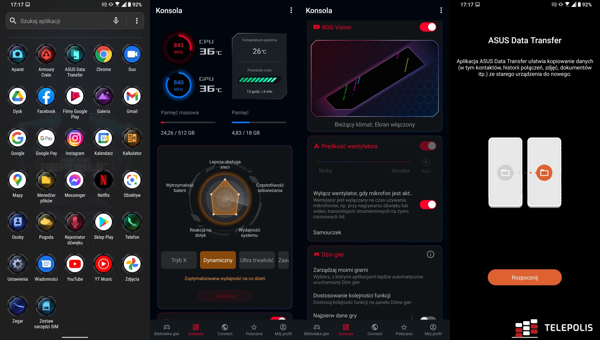 Asus ROG Phone 5s Pro – test wydajnego telefonu dla graczy