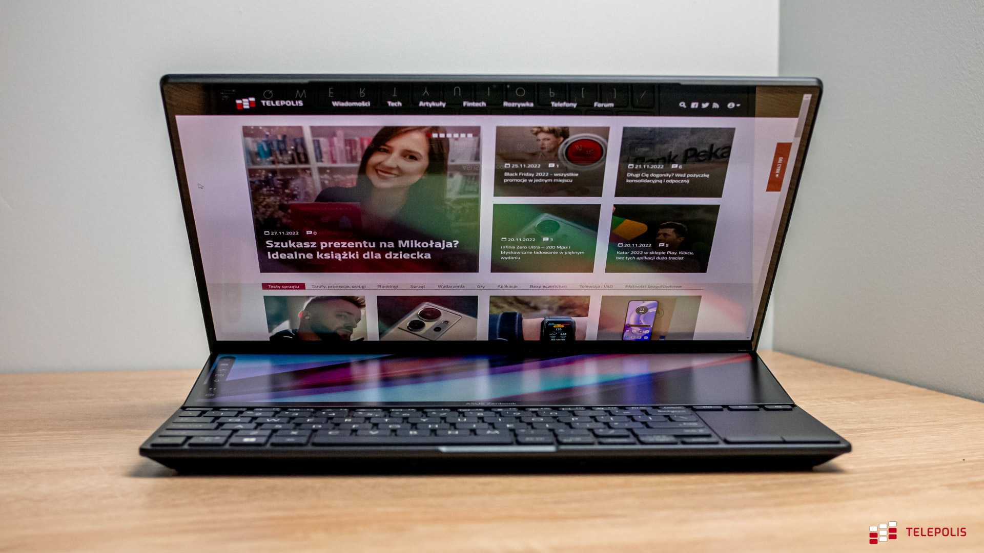 ASUS Zenbook Pro 14 Duo OLED, czyli zakochałem się w laptopie (test)