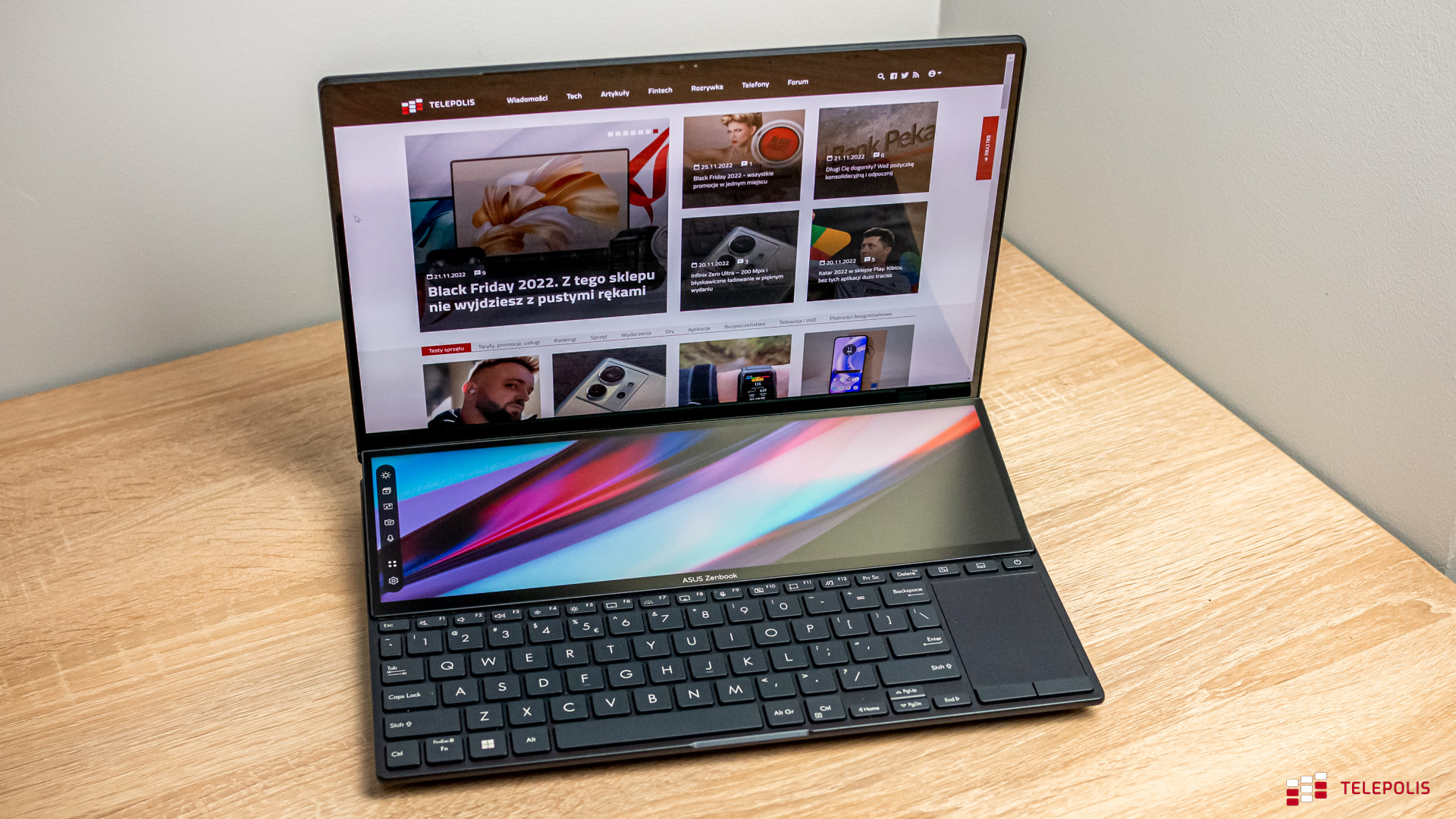 ASUS Zenbook Pro 14 Duo OLED, czyli zakochałem się w laptopie (test)