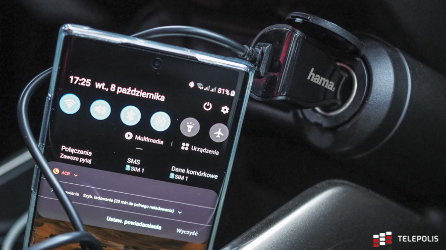 Hama USB-C - test szybkiej ładowarki samochodowej