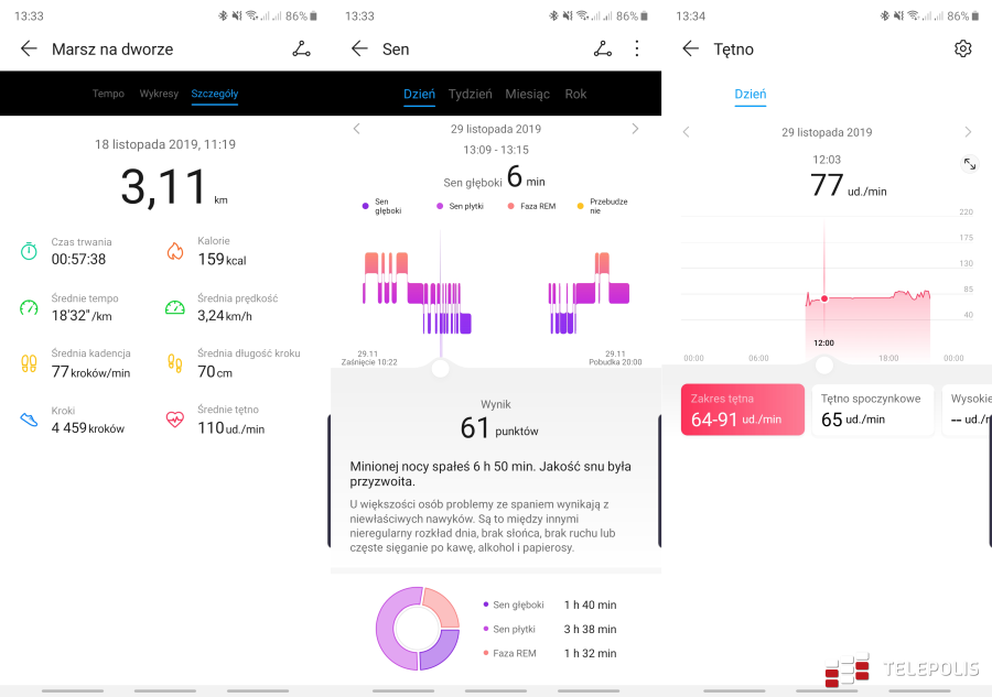 Honor Band 5 - test taniej opaski fitness z kilkoma ciekawymi funkcjami