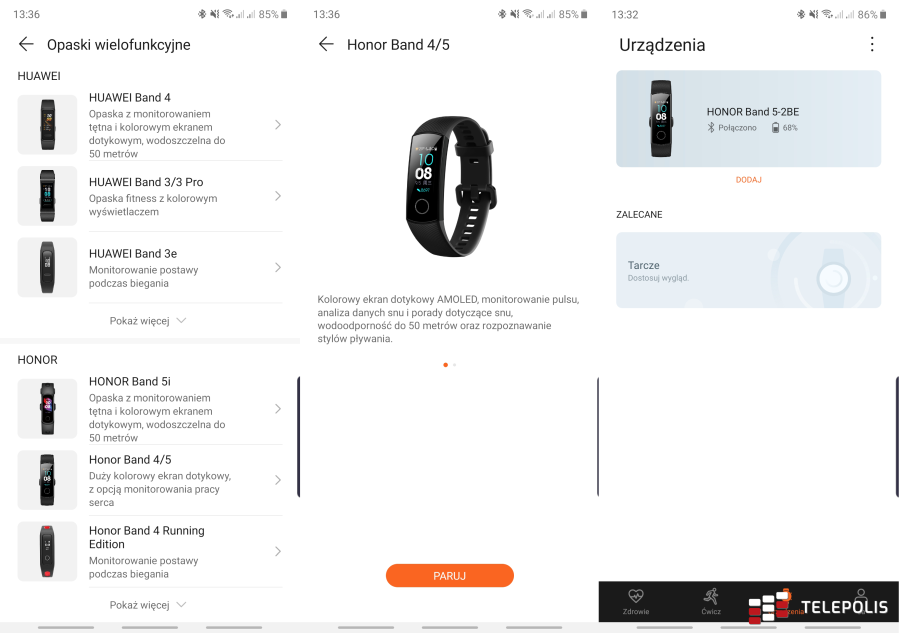 Honor Band 5 - test taniej opaski fitness z kilkoma ciekawymi funkcjami