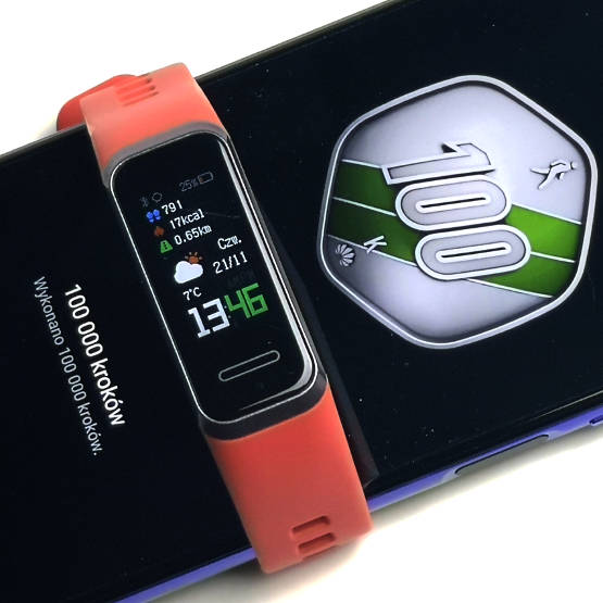 Huawei Band 4 - test opaski ze stałym pomiarem tętna i analizą snu