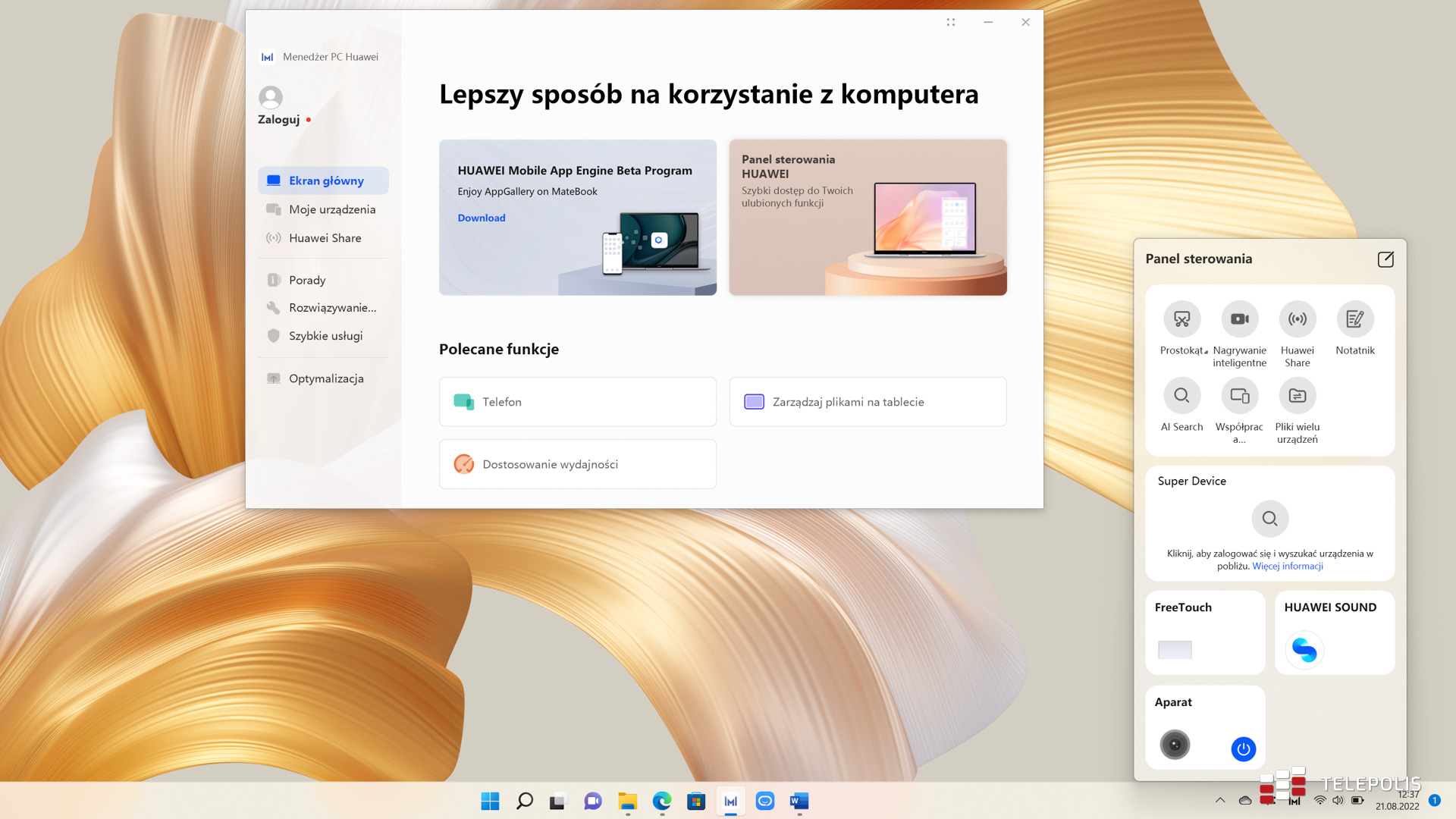 Huawei MateBook X Pro – prawie doskonały towarzysz biznesmena