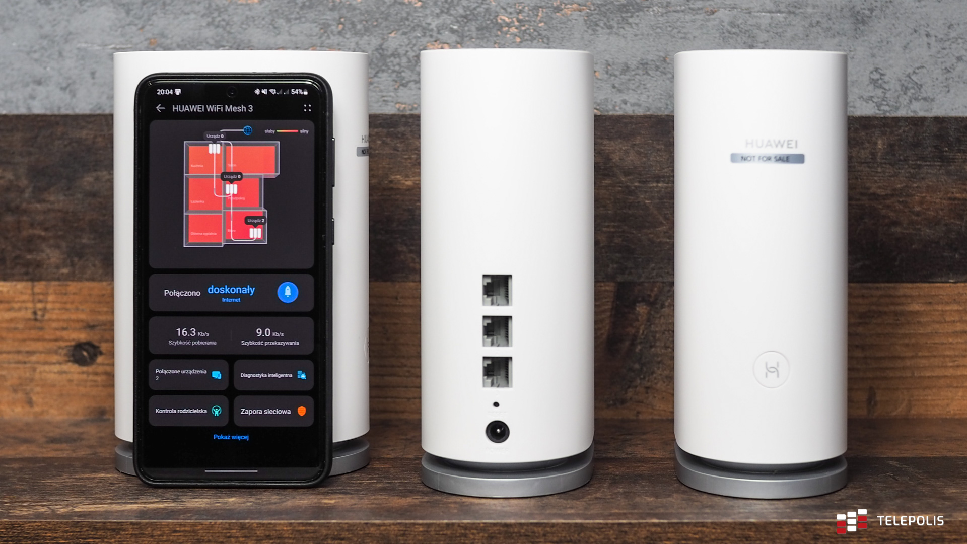 Huawei WiFi Mesh 3 – test dobrego systemu mesh z Wi-Fi 6