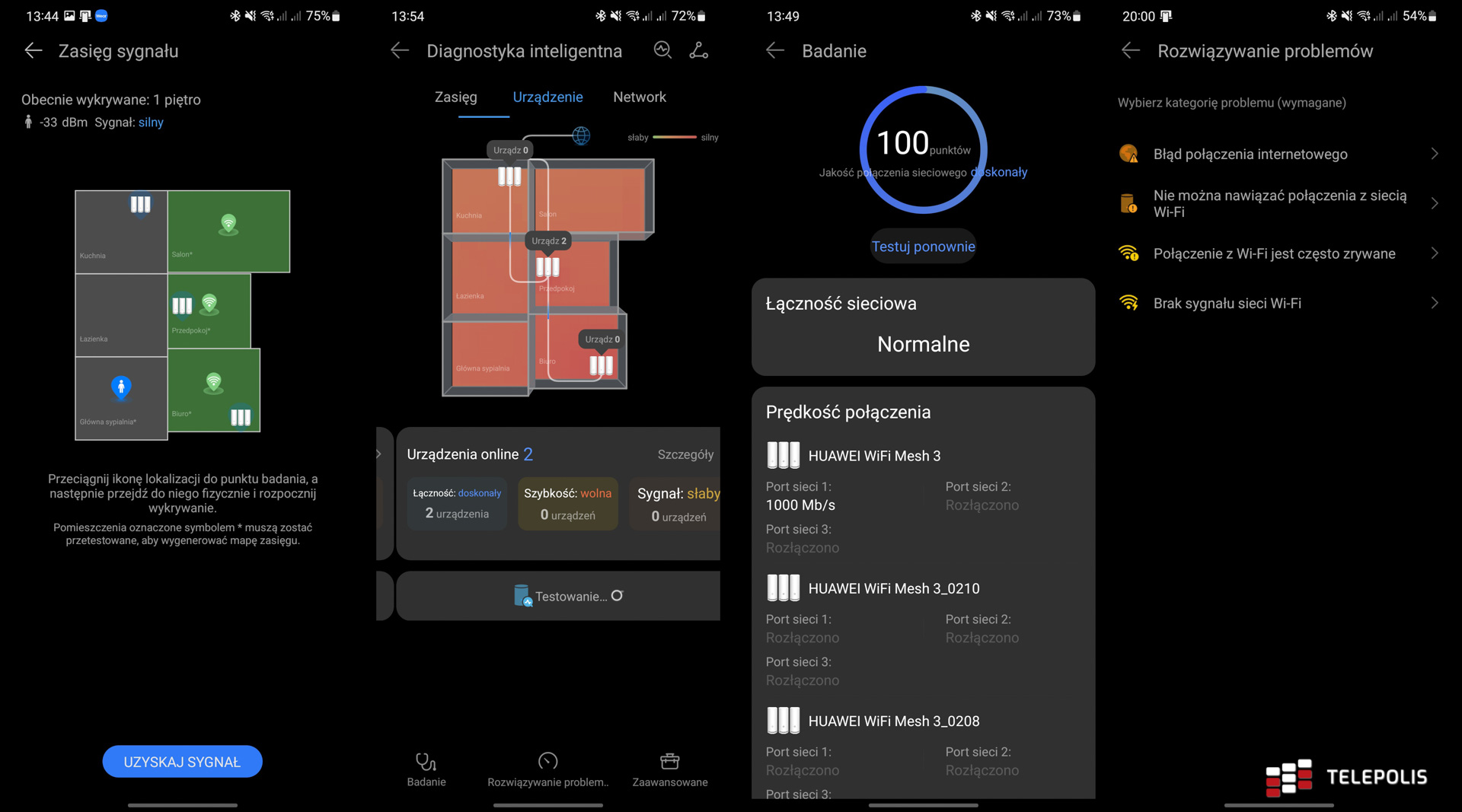 Huawei WiFi Mesh 3 – test dobrego systemu mesh z Wi-Fi 6