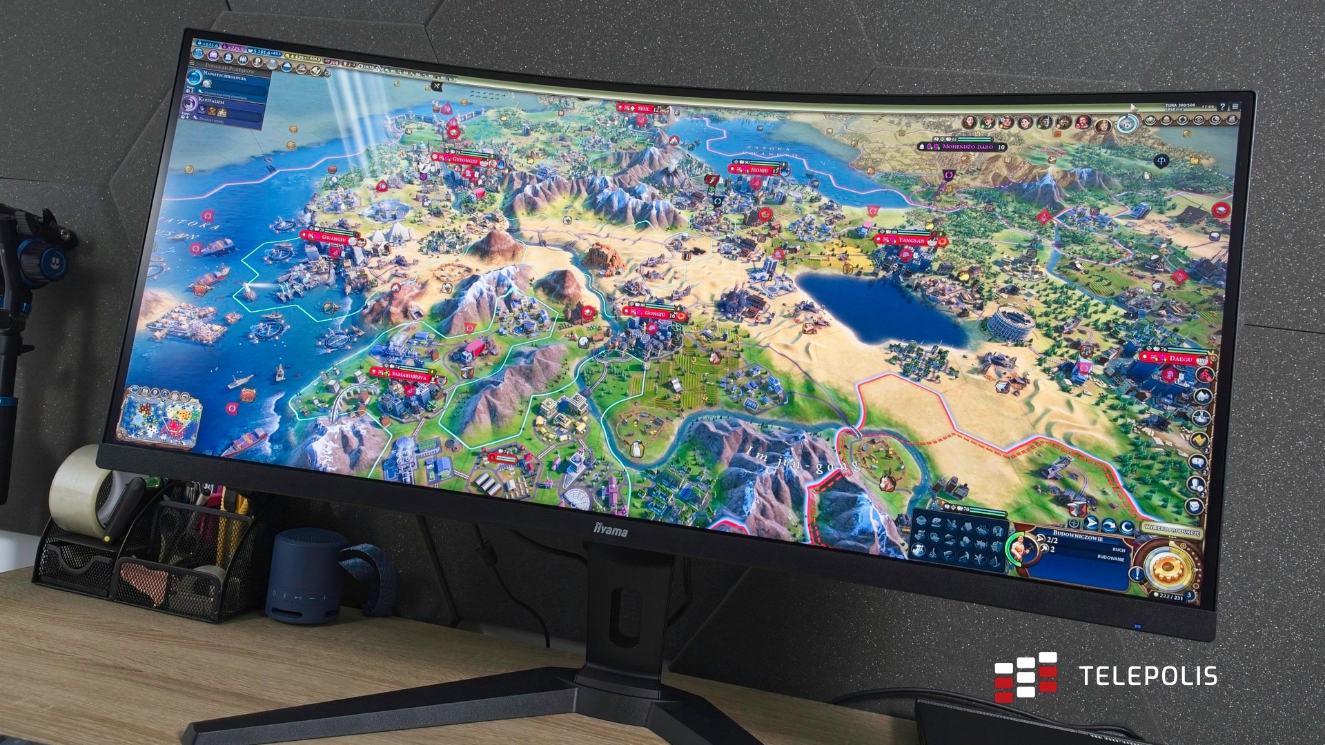 Iiyama Prolite XCB3494WQSN-B1 – monitor, który pracy się nie boi (test)