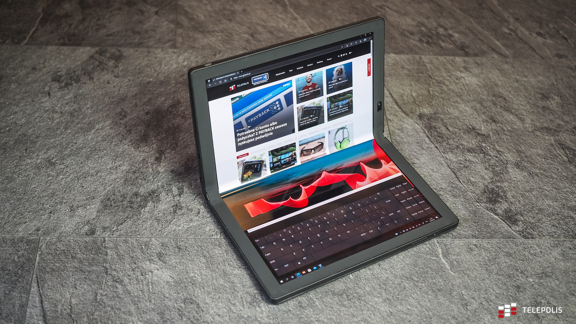 Lenovo ThinkPad X1 Fold – mały laptop, który daje mnóstwo funu