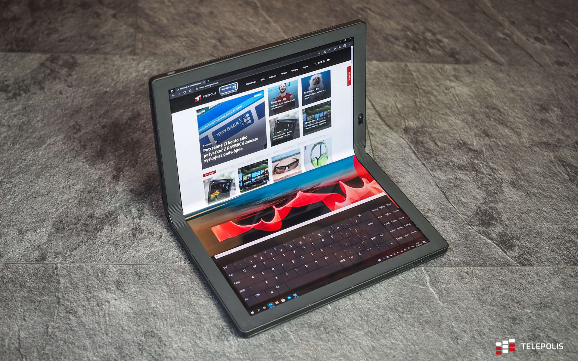 Lenovo ThinkPad X1 Fold – mały laptop, który daje mnóstwo funu