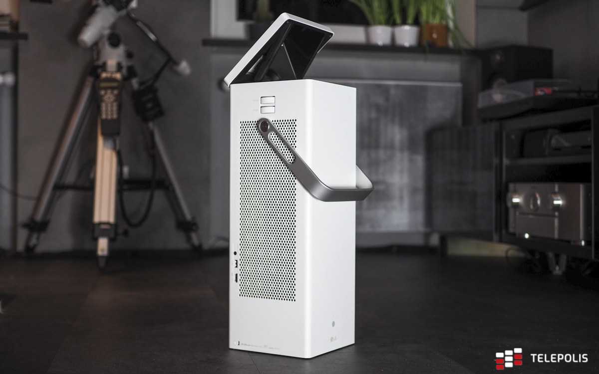 LG HU80KSW Laser 4K - nietypowy projektor ze świetną jakością obrazu