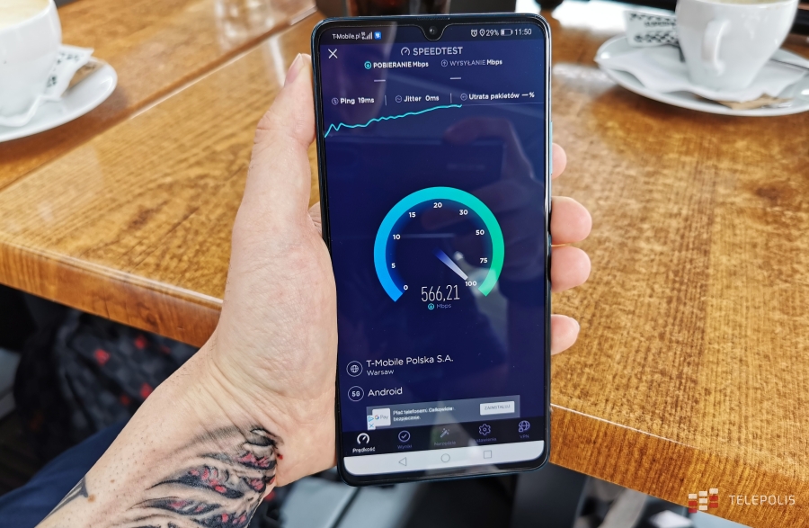 Pierwszy test 5G w T-Mobile - prawie jak światłowód