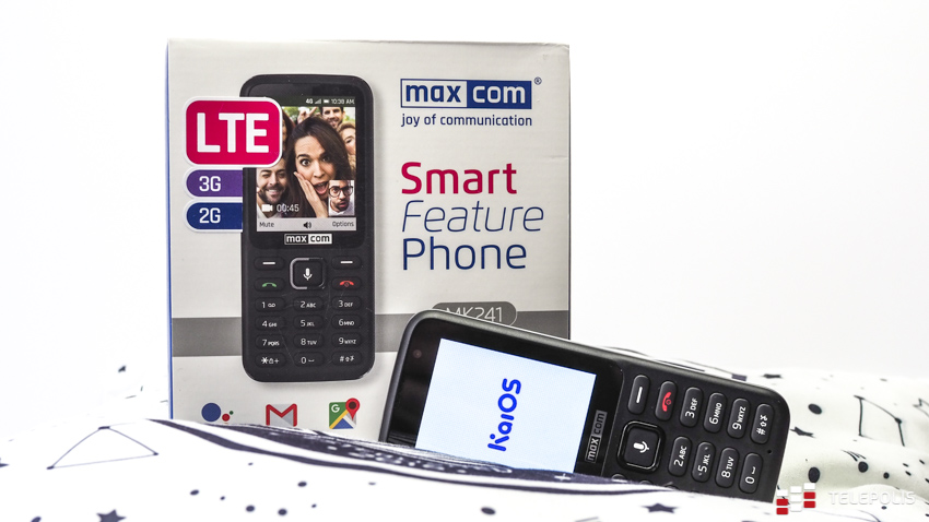 Maxcom MK241 - test klasycznego telefonu z systemem KaiOS