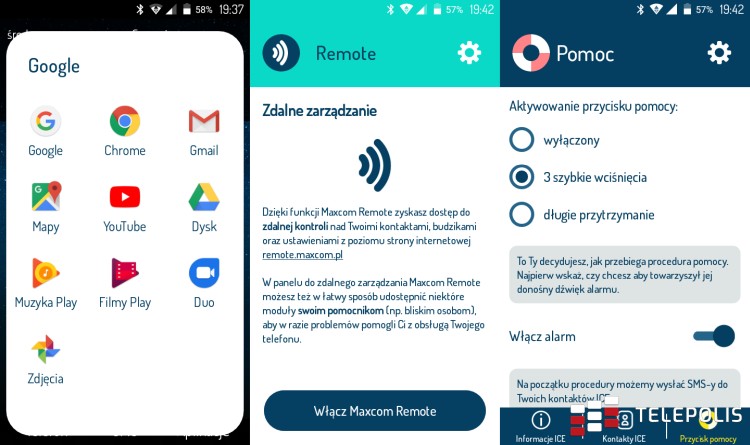 Test telefonu Maxcom MS459 Harmony. Zdalne zarządzanie i stacja dokująco-ładująca w komplecie
