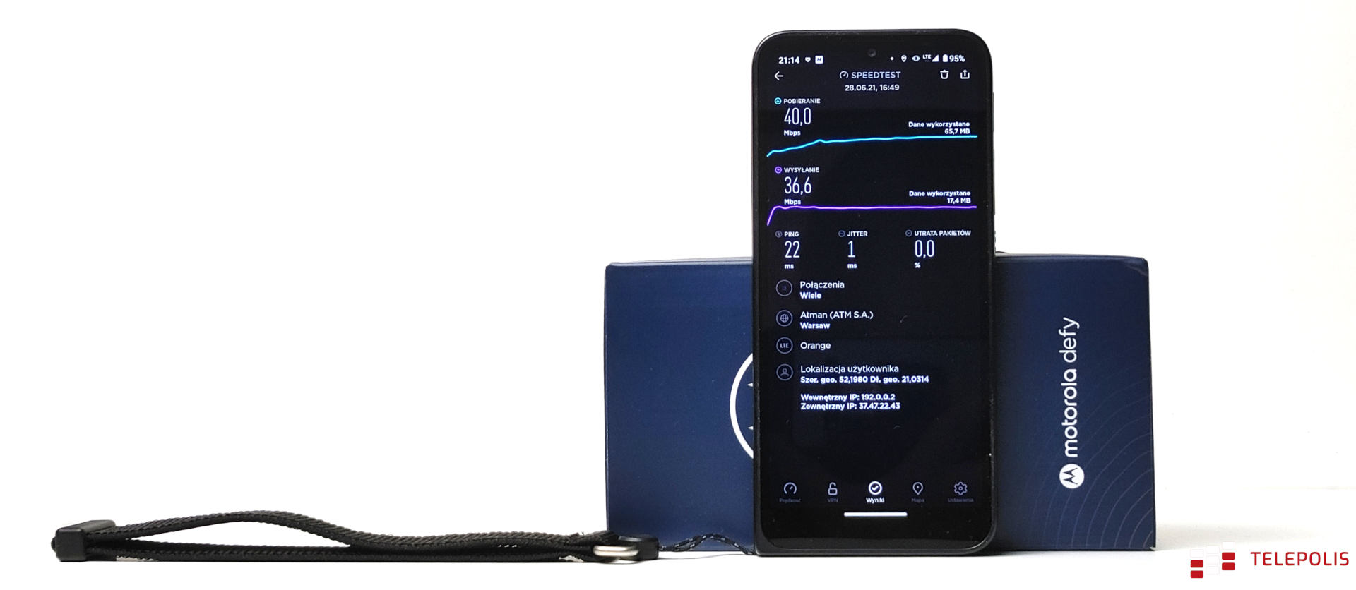 Motorola Defy – powrót wzmocnionego telefonu do zadań specjalnych. Czy udany?