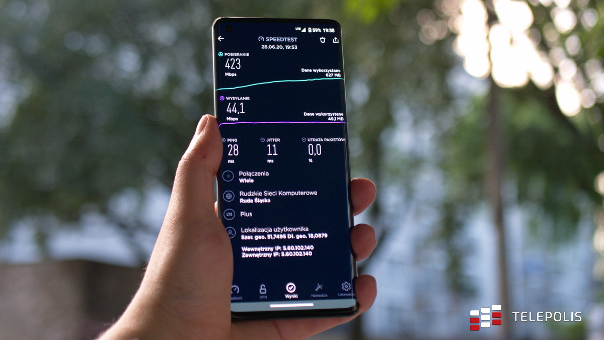 Test Motorola Edge - efektowny smartfon z 5G