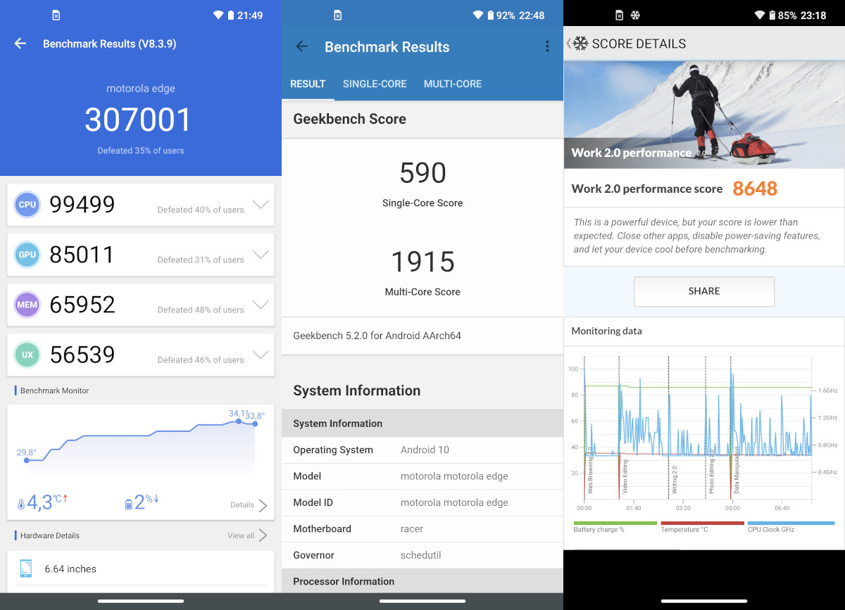 Test Motorola Edge - efektowny smartfon z 5G