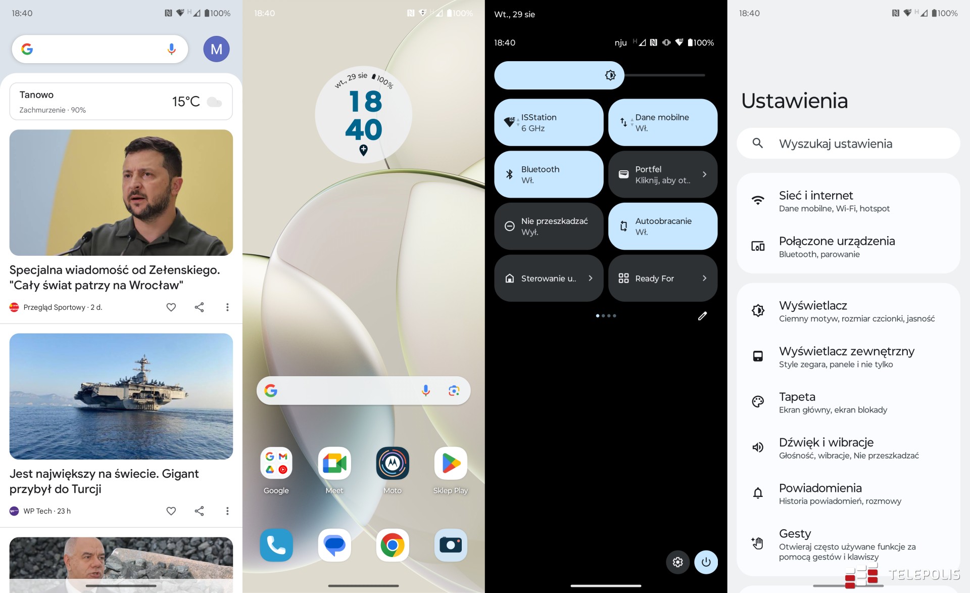 Motorola RAZR 40 – skórzane maleństwo z wielkim wnętrzem (test)