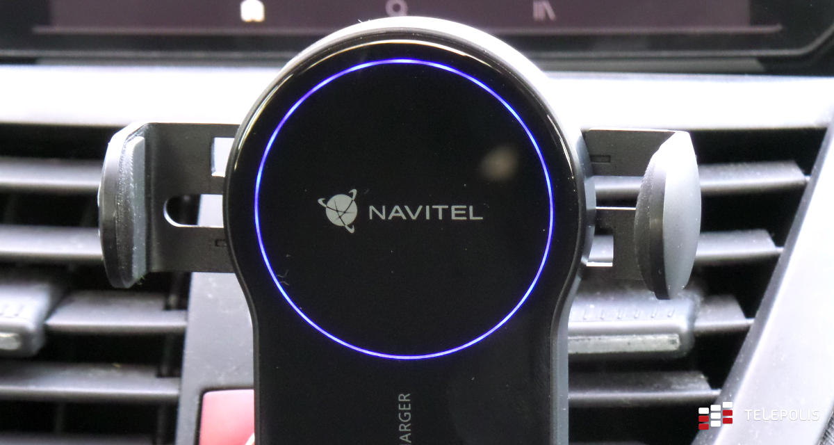 Navitel SH1000 PRO – test uchwytu i samochodowej ładowarki indukcyjnej 15 W