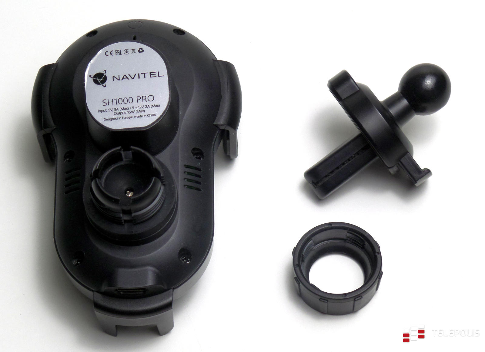Navitel SH1000 PRO – test uchwytu i samochodowej ładowarki indukcyjnej 15 W
