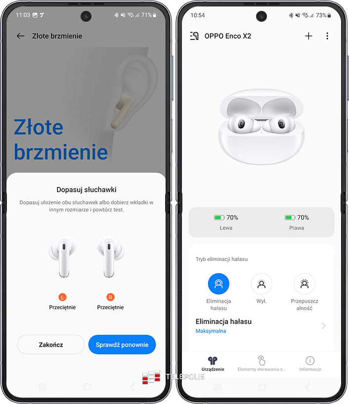 Hi-Fi jak z Passata, tylko znacznie mniejsze. Test OPPO Enco X2