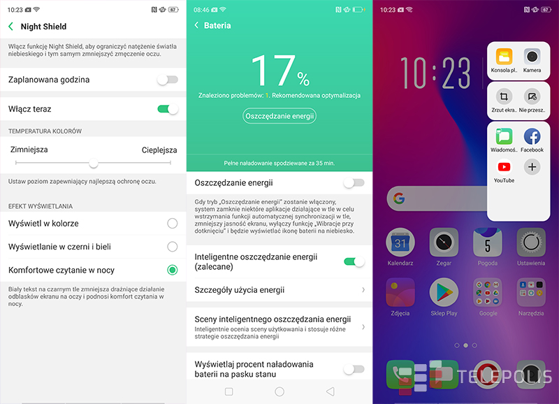 Test Oppo RX17 Pro - ultraszybkie ładowanie oraz czytnik linii papilarnych w ekranie