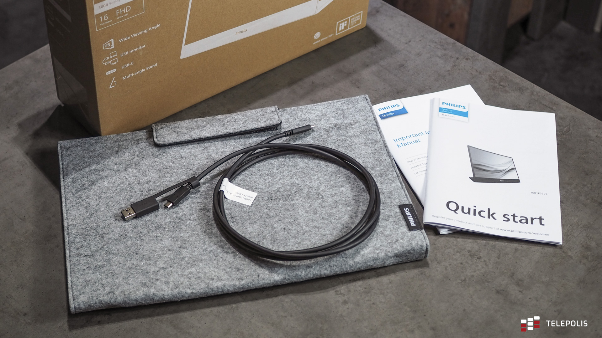 Philips 16B1P3302 – monitor, który zabierzesz w każdą podróż (test)