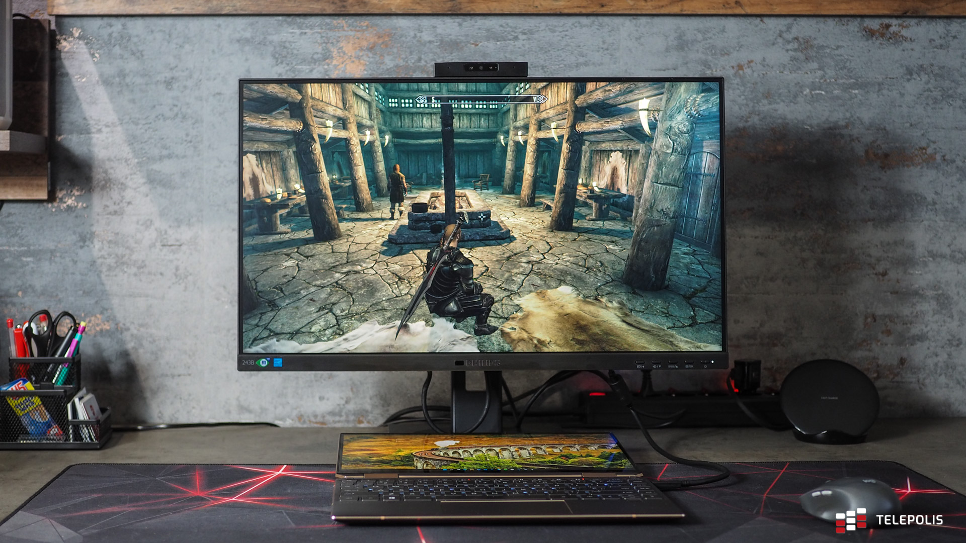 Philips 243B1JH – test monitora ze stacją dokującą USB