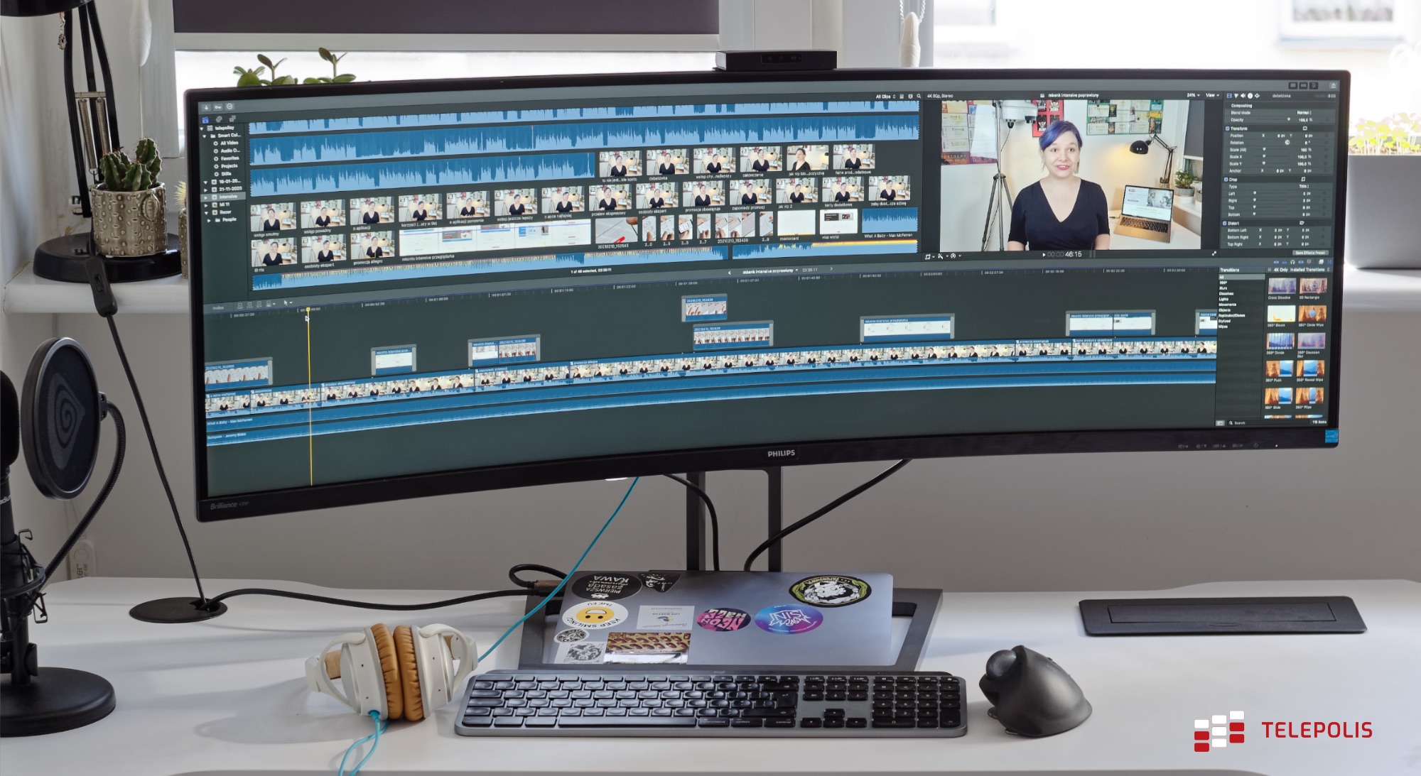 Philips Brilliance 439P – test monitora superwide dla fotografa grającego po godzinach