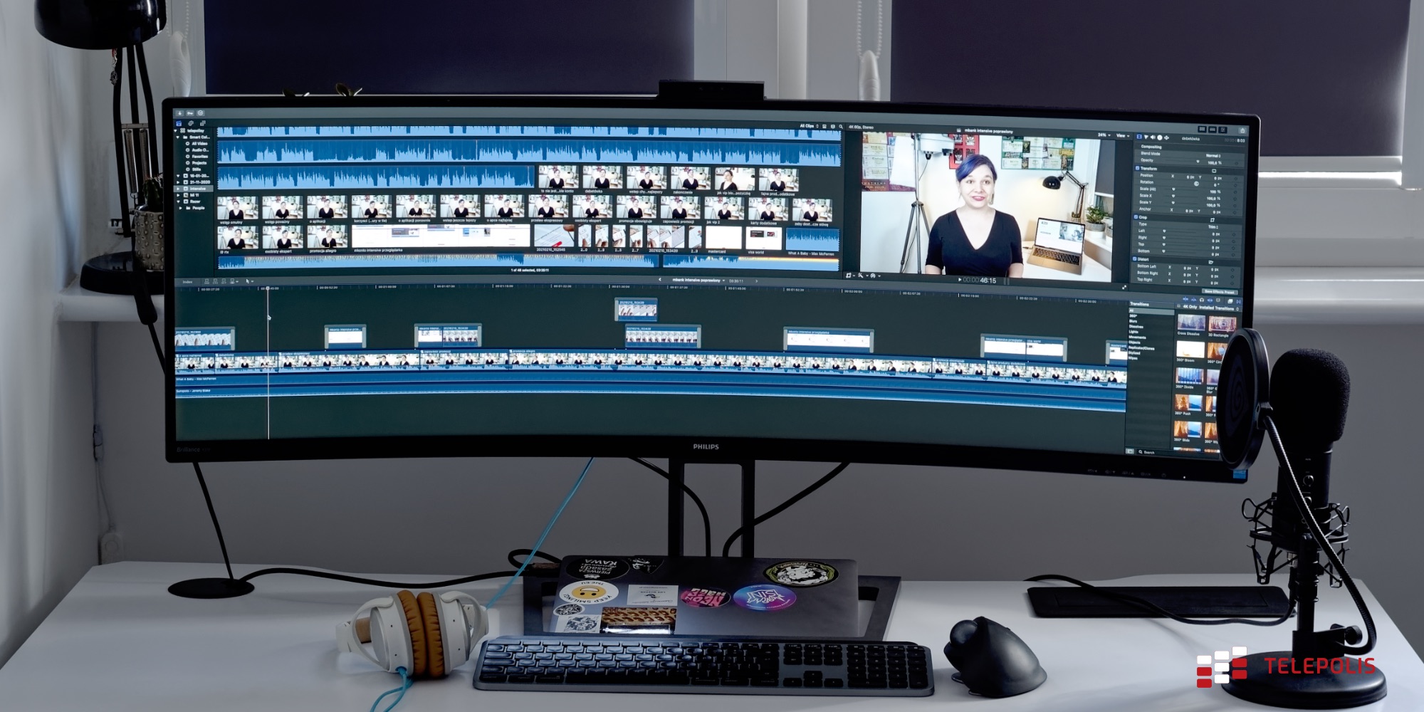 Philips Brilliance 439P – test monitora superwide dla fotografa grającego po godzinach