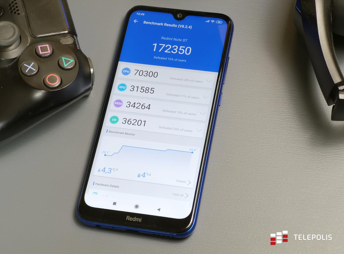 Redmi Note 8T – test totalnego smartfonu z NFC. Cztery aparaty dla każdego