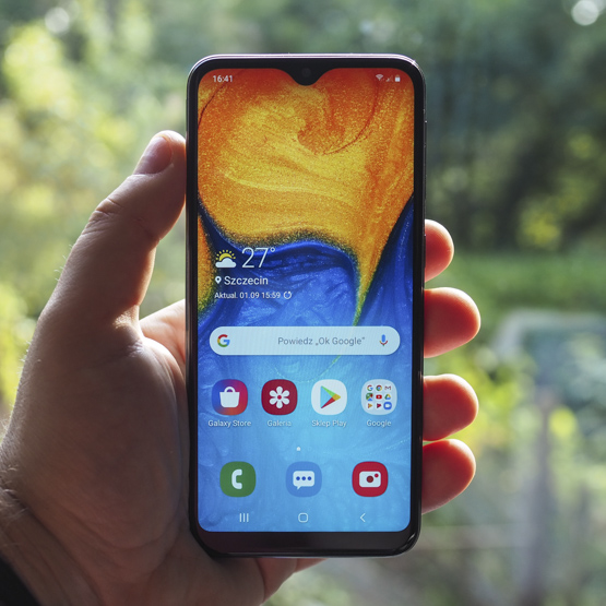 Samsung Galaxy A20e - test niedużego telefonu ze świetnym interfejsem