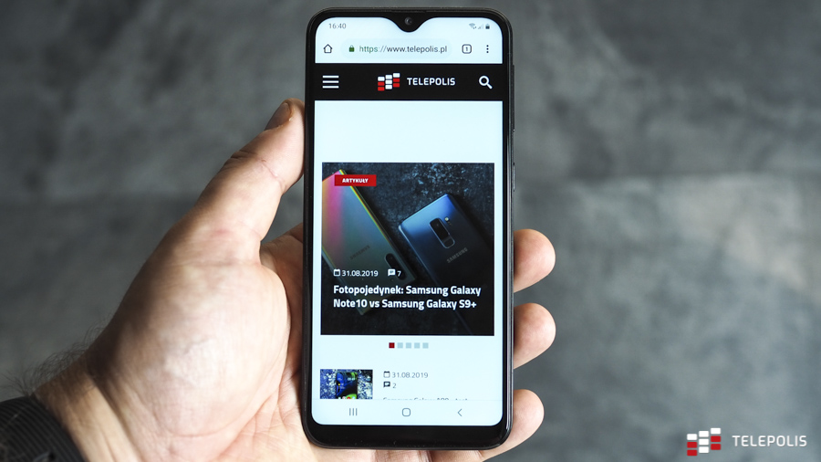 Samsung Galaxy A20e - test niedużego telefonu ze świetnym interfejsem