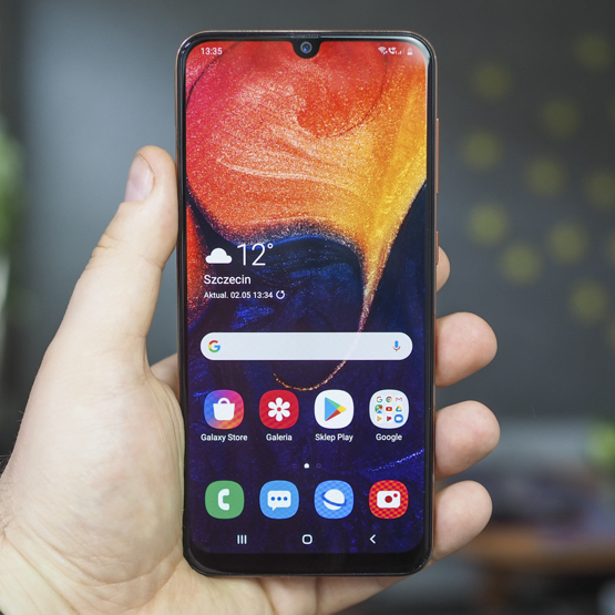Test smartfonu Samsung Galaxy A50. Czujnik linii papilarnych w ekranie to nie jest to, co Samsung robić potrafi