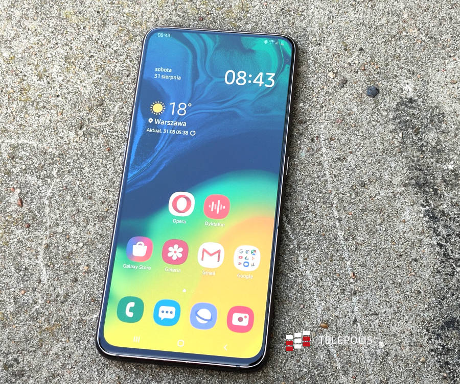 Samsung Galaxy A80 - test smartfonu z wysuwanym i obracanym aparatem 48 Mpix