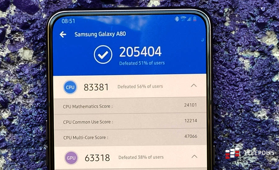 Samsung Galaxy A80 - test smartfonu z wysuwanym i obracanym aparatem 48 Mpix