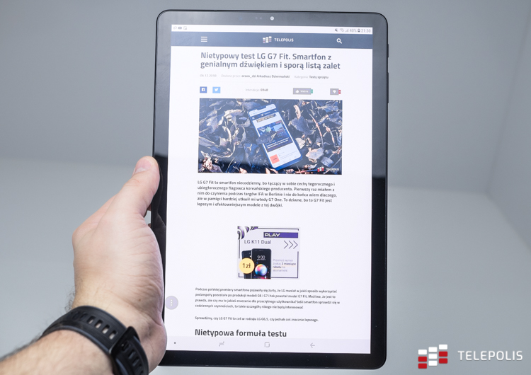 Samsung Galaxy Tab S4 - test tabletu z Androidem o wysokich aspiracjach