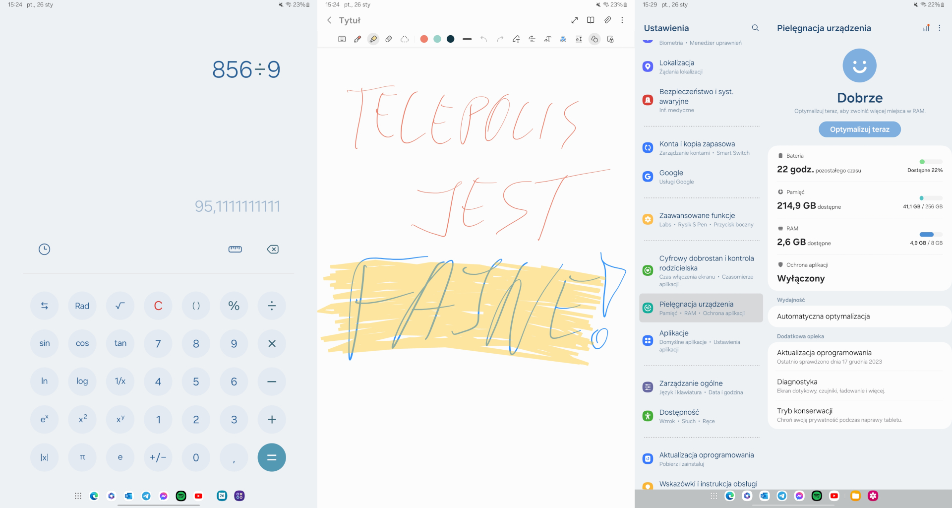 Samsung Galaxy Tab S9 FE – jedyny tablet, który warto kupić (test)