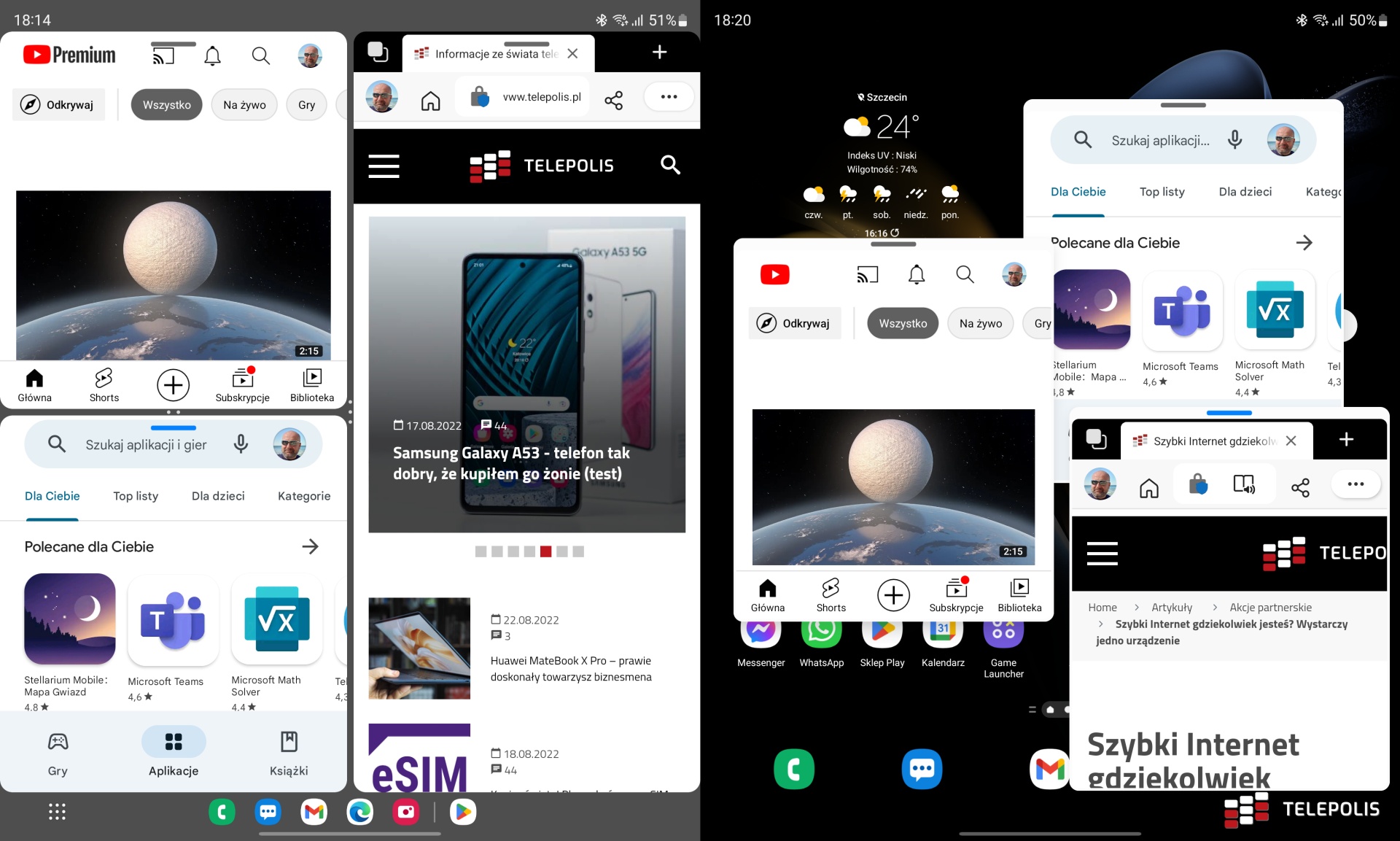 Samsung Galaxy Z Fold4 – koreański “składak” jest coraz lepszy (test)
