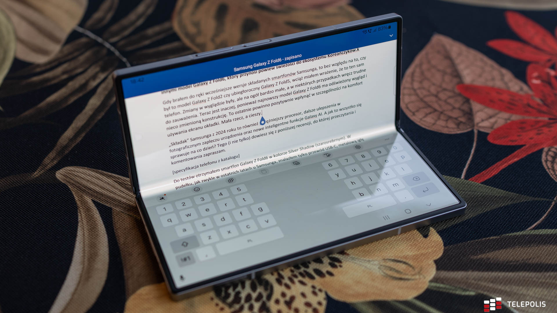 Galaxy Z Fold6 – technologiczny majstersztyk od Samsunga (test)