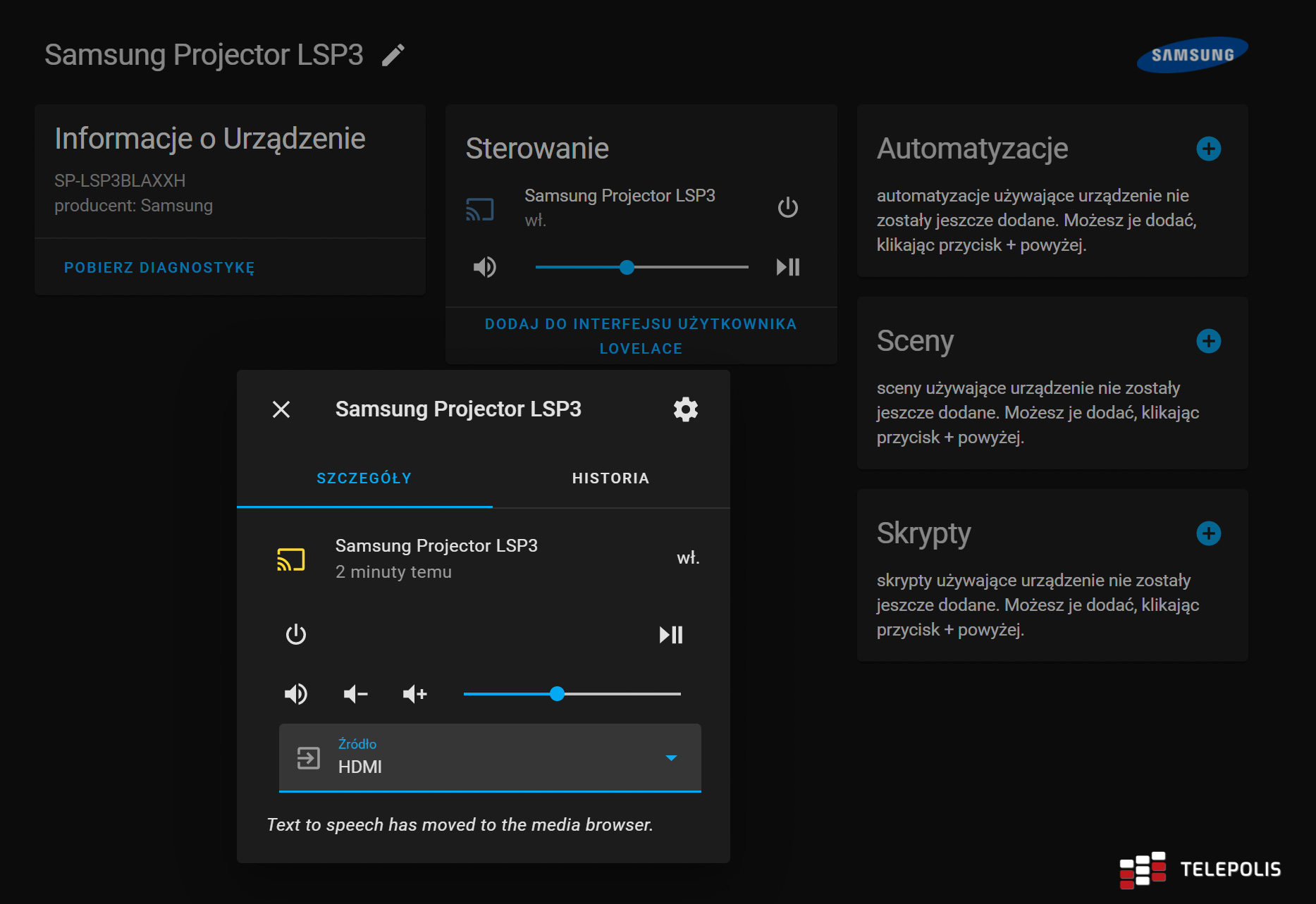 Samsung The Freestyle – tego jeszcze nie grali! Kosmiczny projektor
