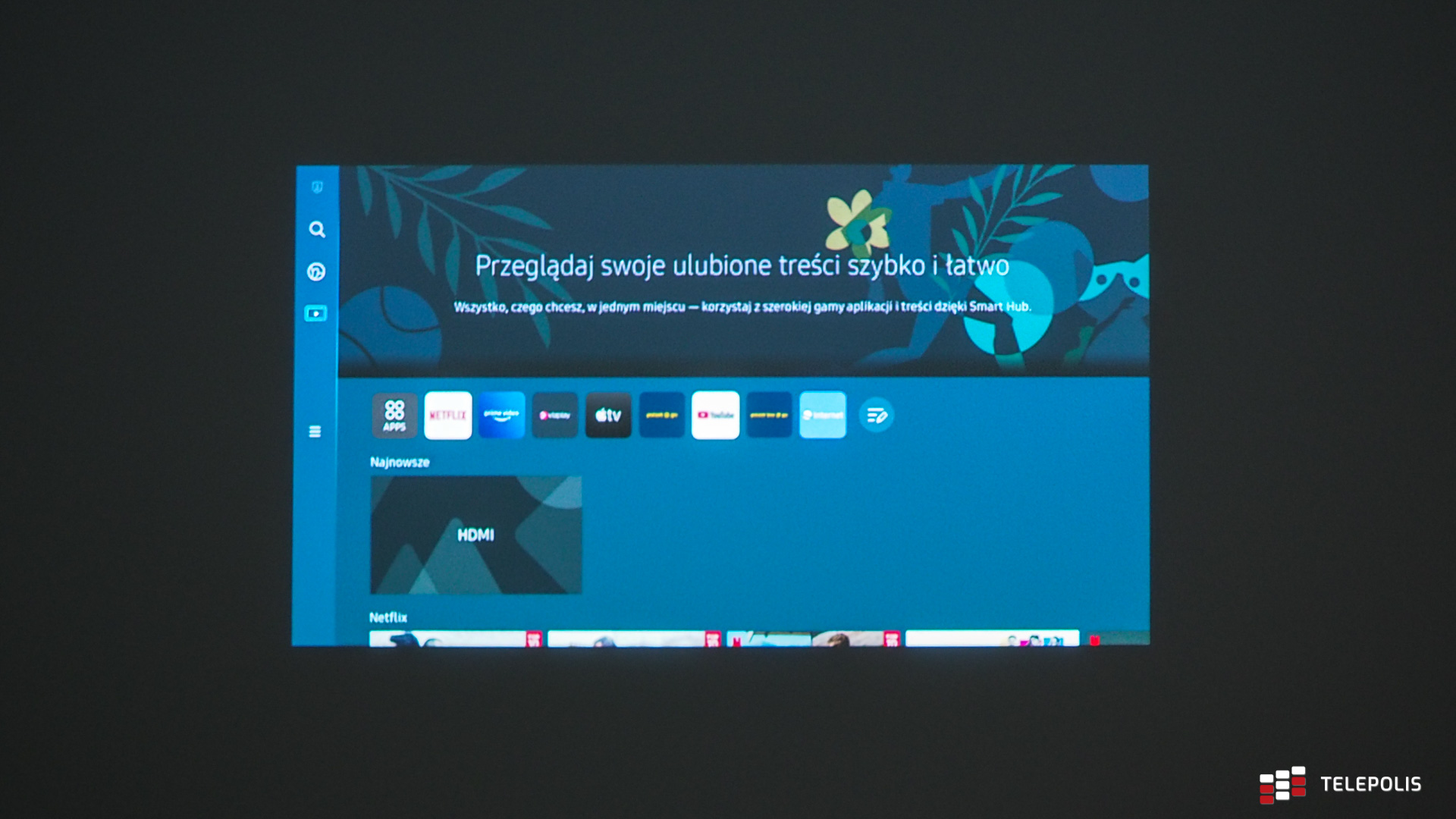 Samsung The Freestyle – tego jeszcze nie grali! Kosmiczny projektor