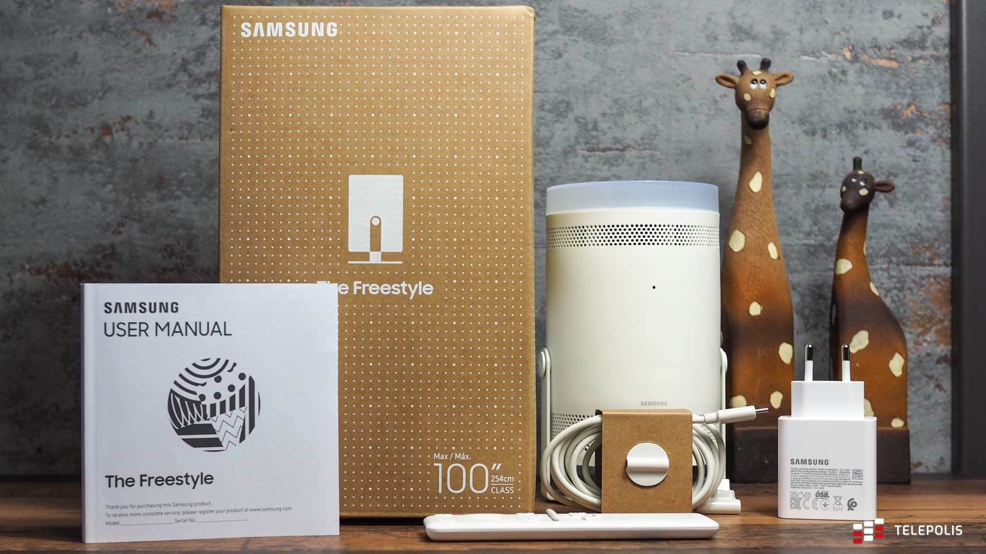 Samsung The Freestyle – tego jeszcze nie grali! Kosmiczny projektor